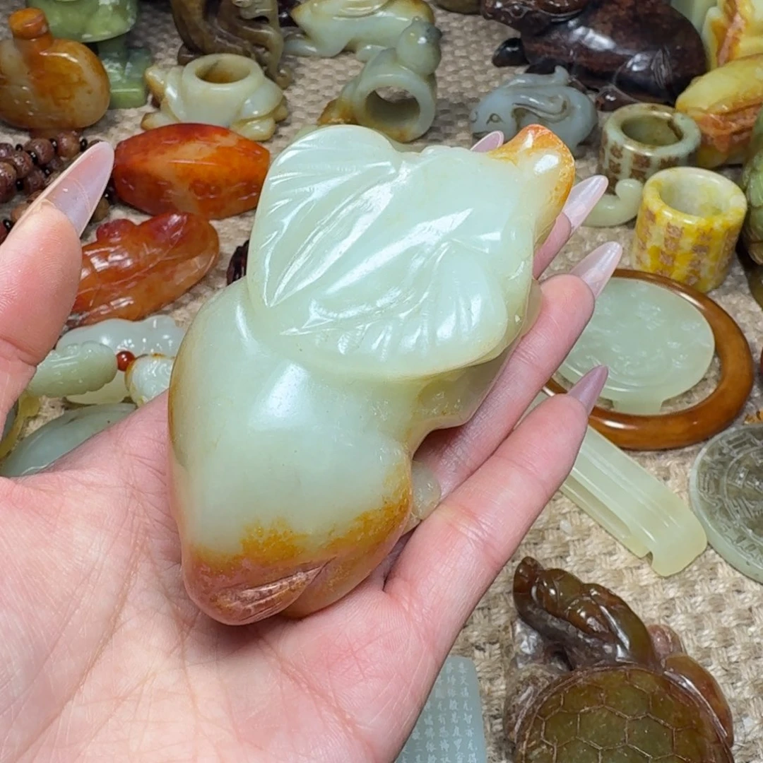 白玉菩提吊坠挂件