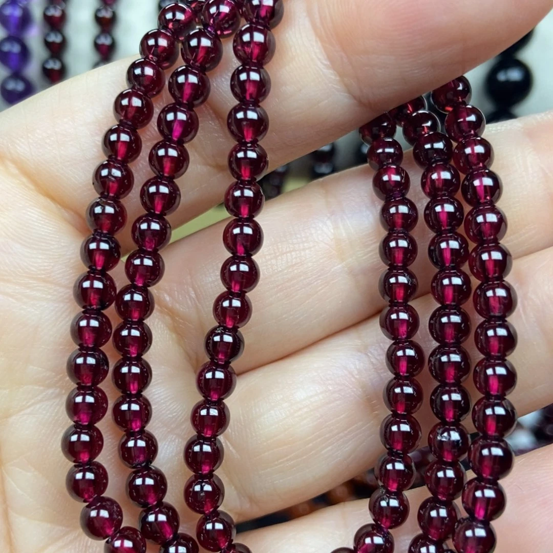 石榴石未镶嵌手链