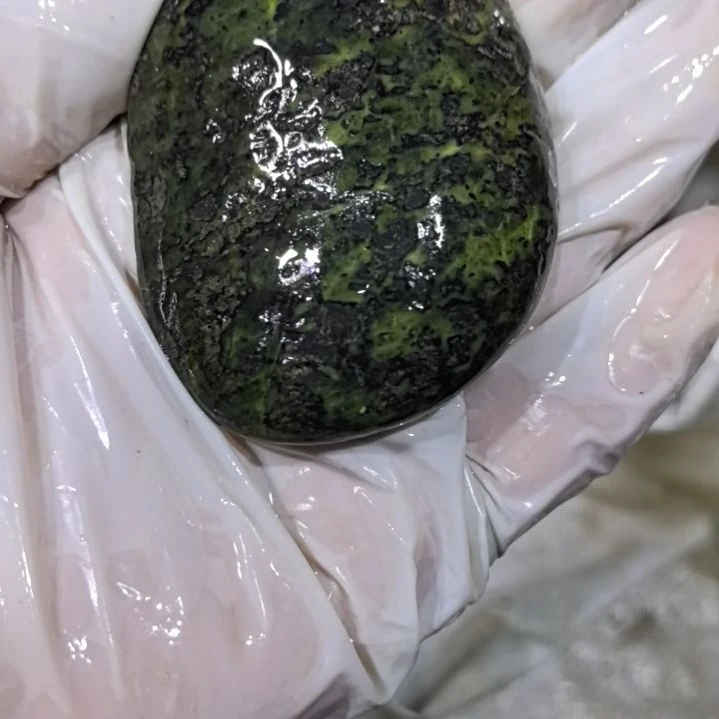 彩***桥有机玻璃藏玉药王石原石