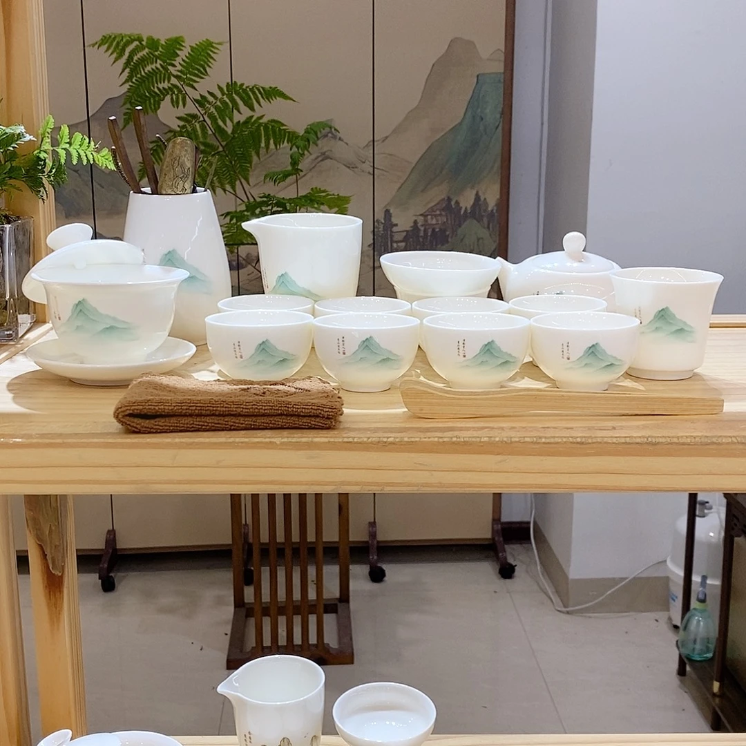 【墨城】羊脂玉瓷又见青山