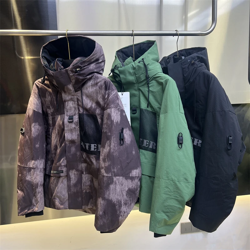 6652   潮流时尚百搭休闲连帽保暖羽绒服  w276-8095