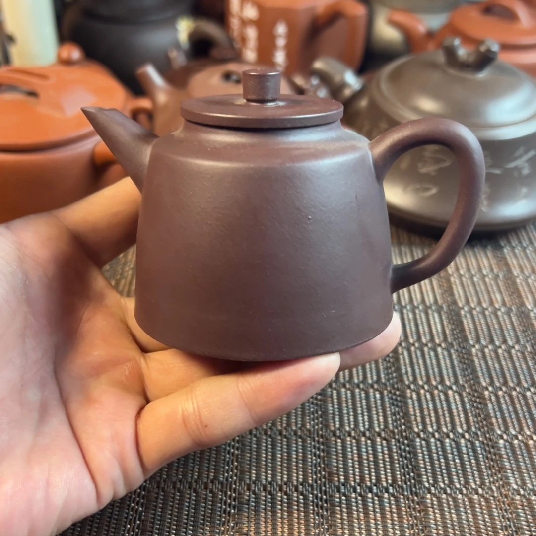 茶壶紫砂宜兴原矿紫砂壶150毫升容量
