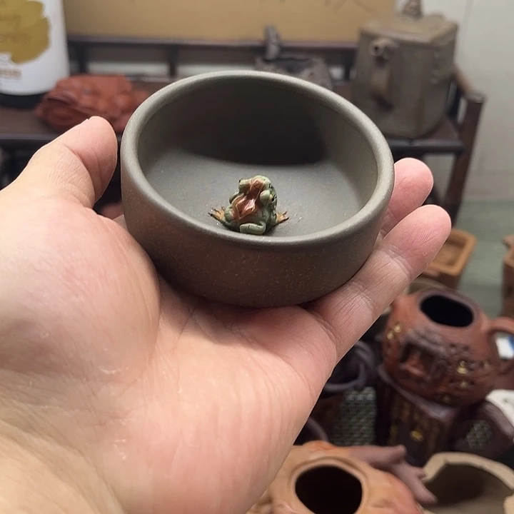 我***装茶杯紫砂青娃杯名过敏你。我在