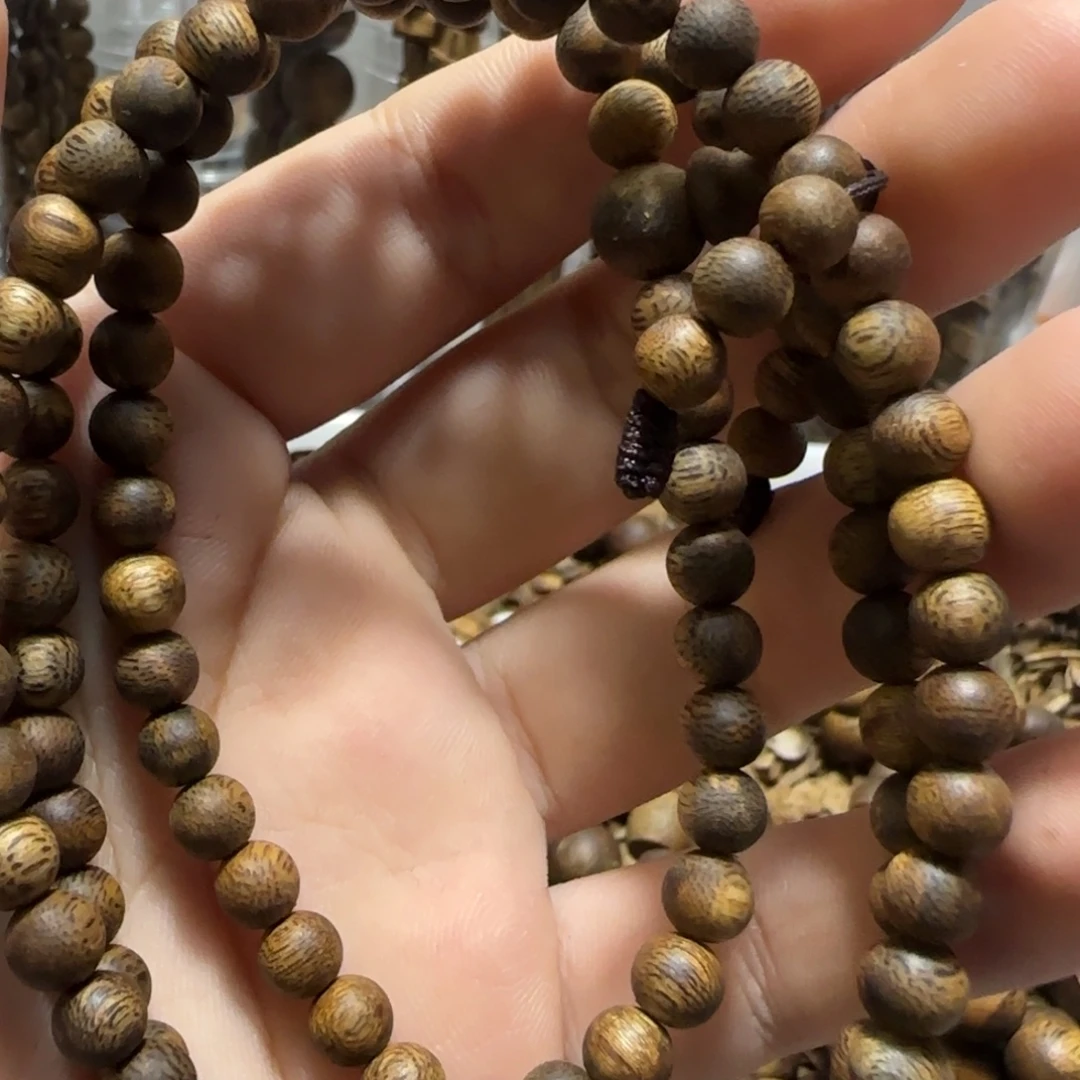 沉香沉香碎屑莺歌绿奇楠06规格多圈11➕