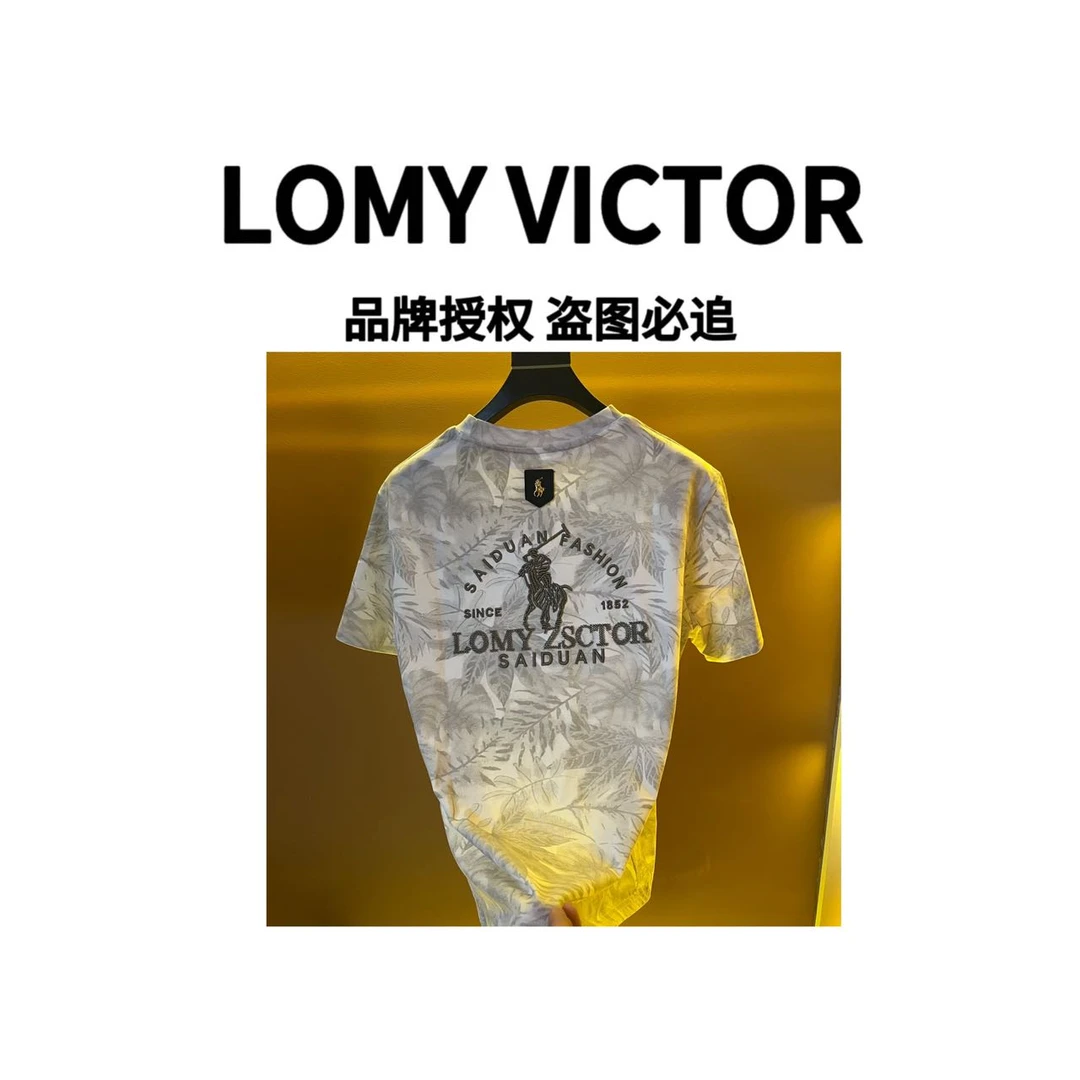 ZH-宽松型夏季T恤半袖个性刺绣设计师字母短袖圆领2511-er