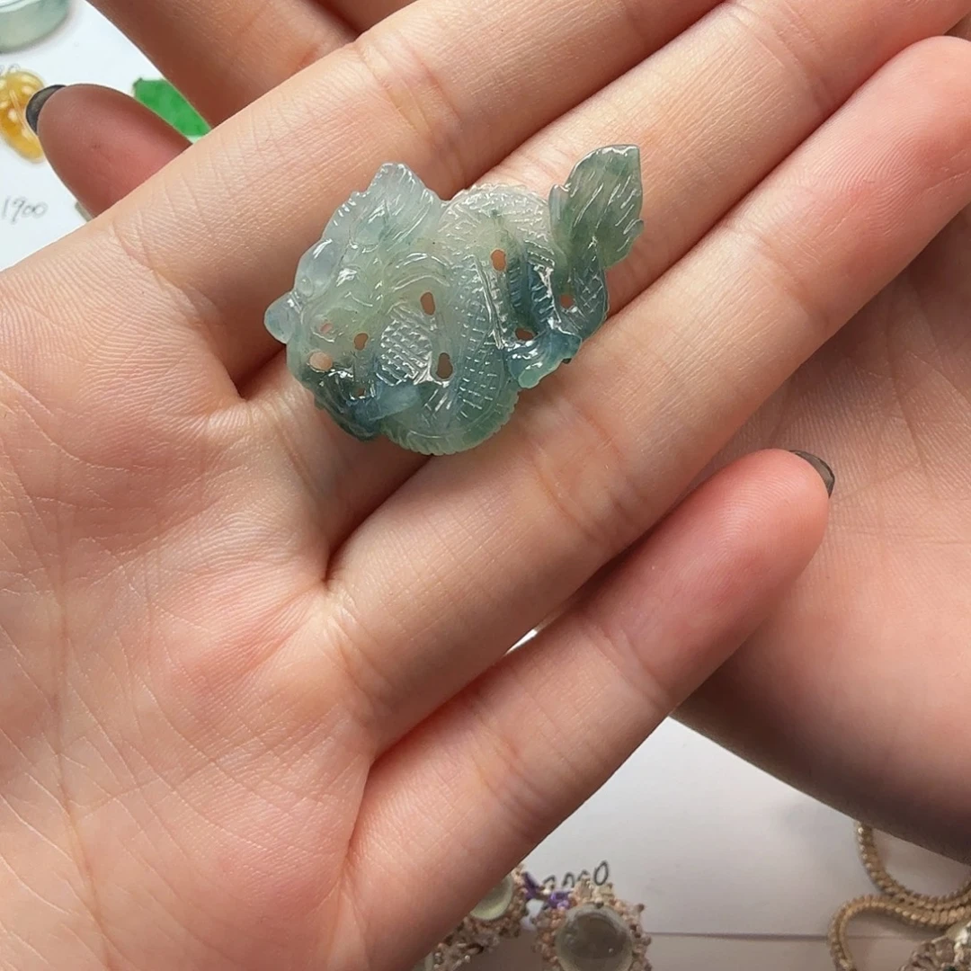 翡翠散珠翡翠珠子