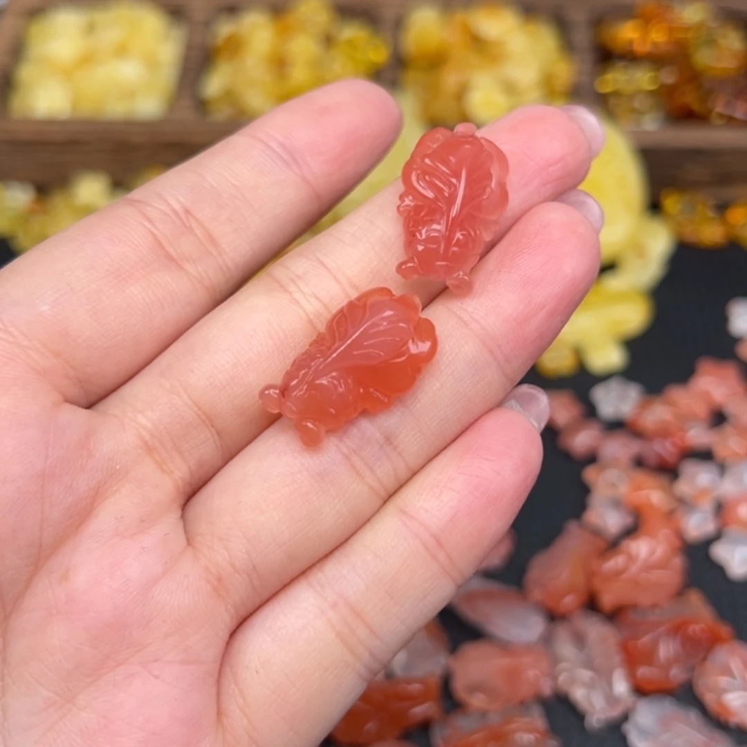 南红玛瑙未镶嵌吊坠(不含链)