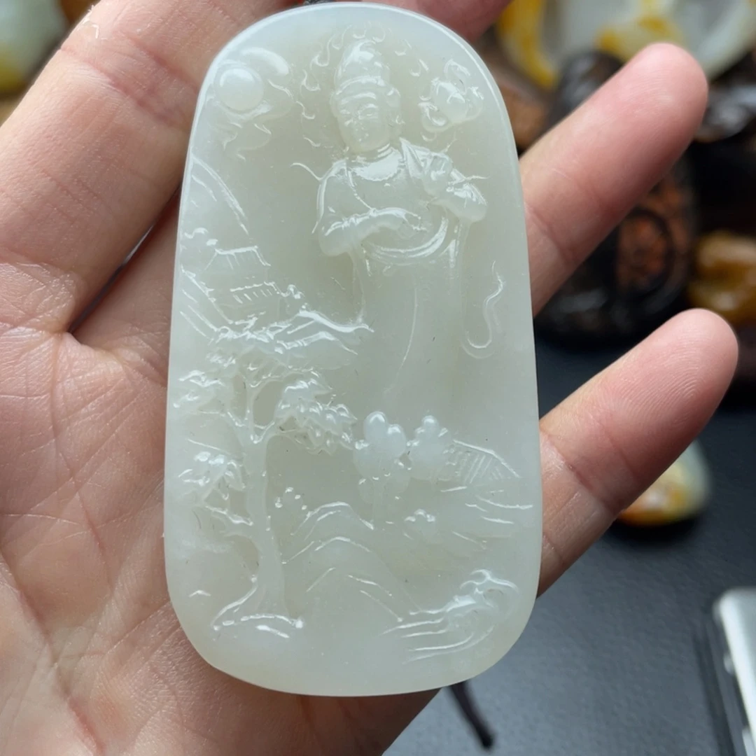 颈饰未镶嵌和田玉