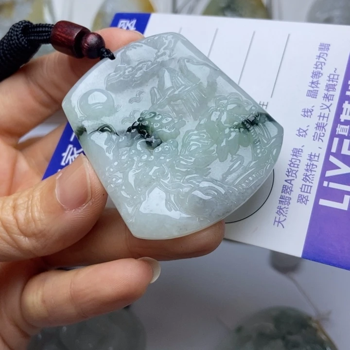 颈饰未镶嵌翡翠翡翠