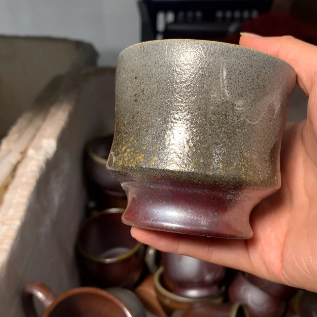 随***源紫砂茶壶纯自然柴烧