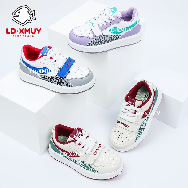 2025春秋儿童学生跑步板鞋运动鞋小白男童鞋AJ板鞋休闲开学季女童