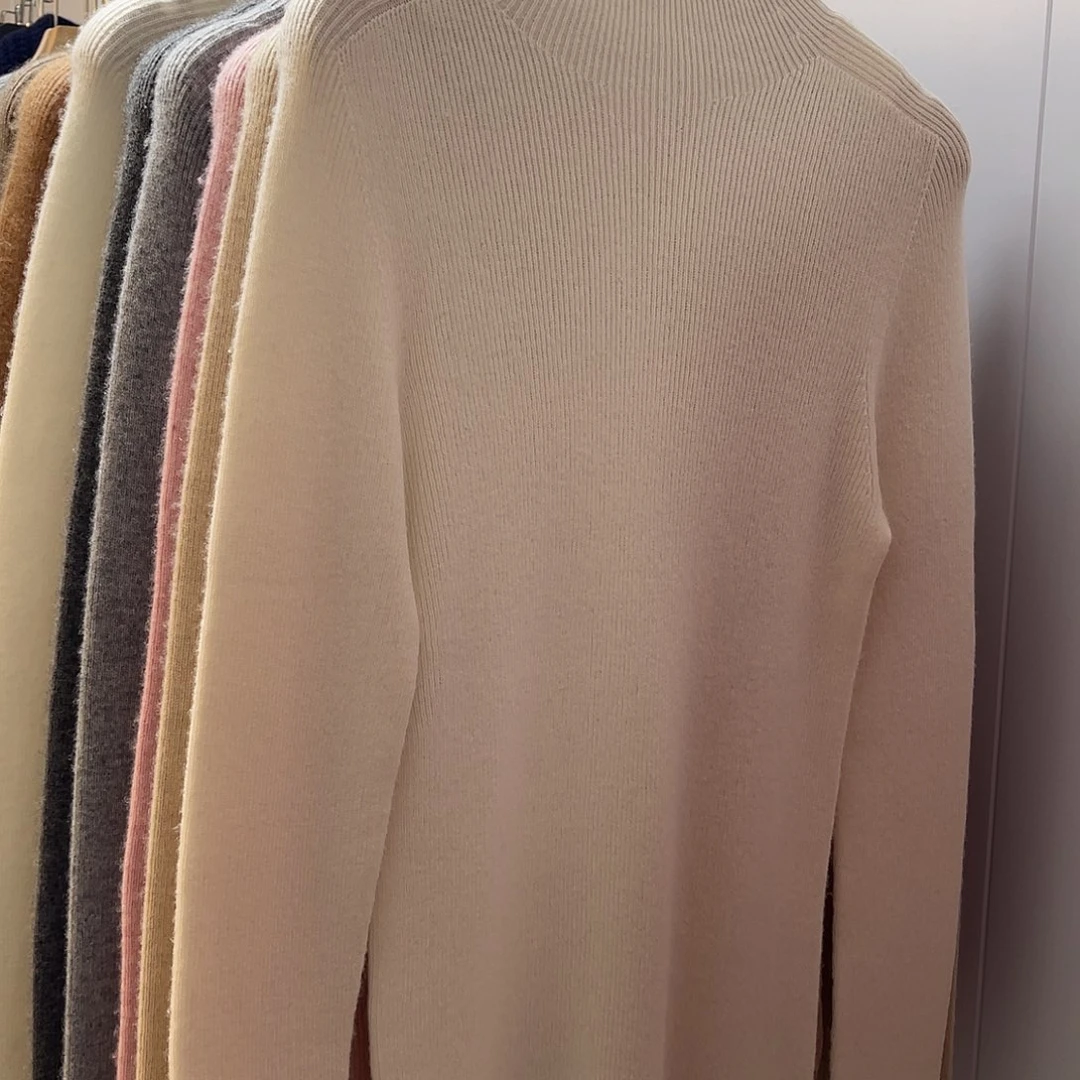 半高领 修身打底颜色尺码可选