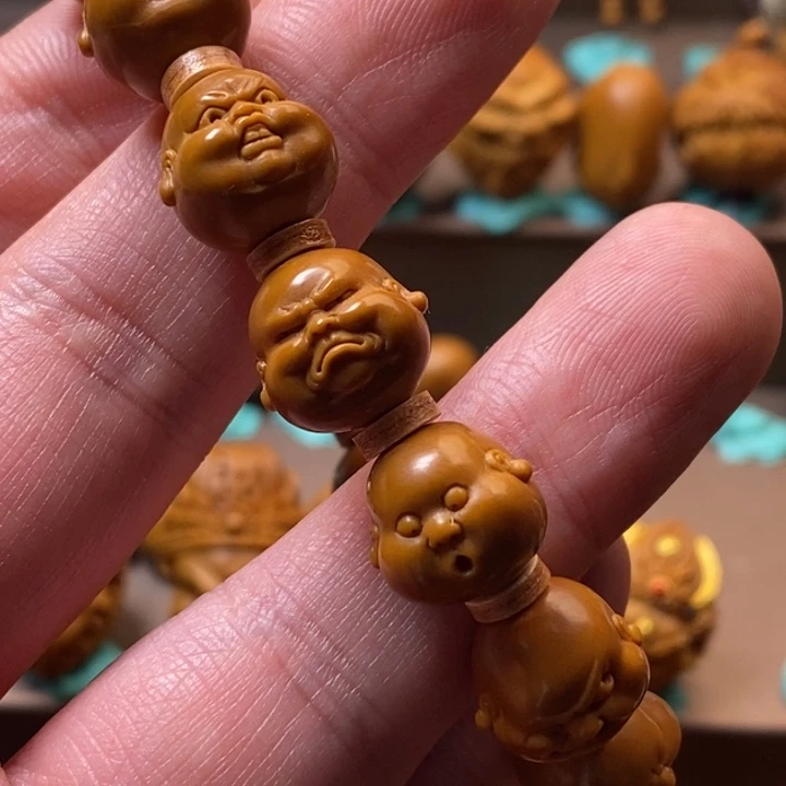 橄榄核手串/手链1.3 胖子百态