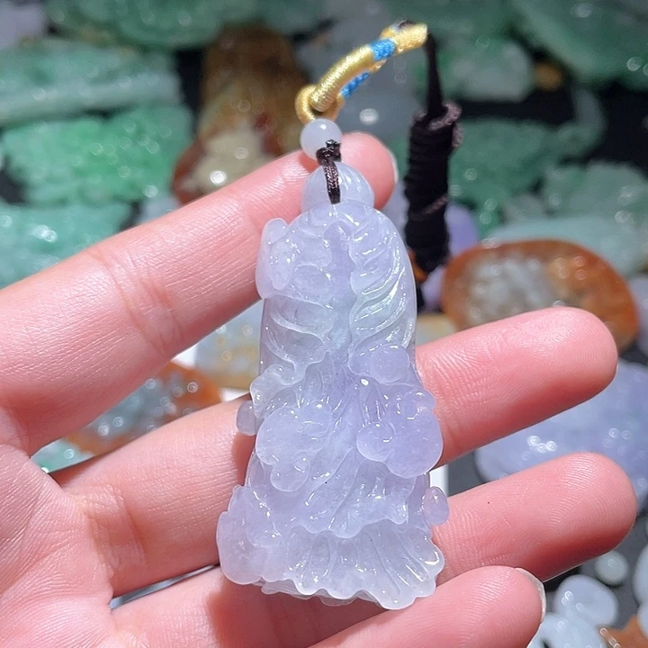 颈饰未镶嵌翡翠天