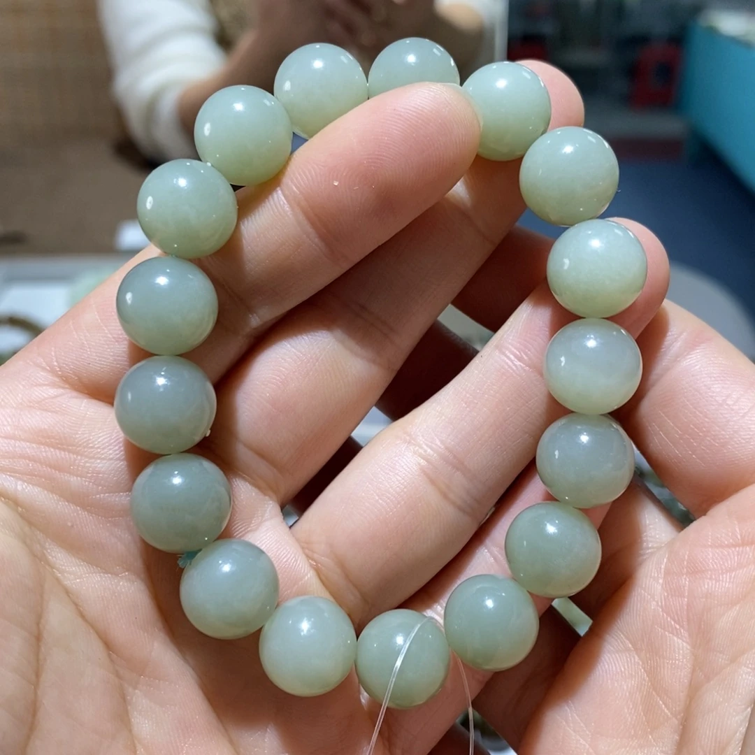 和田玉未镶嵌手链212