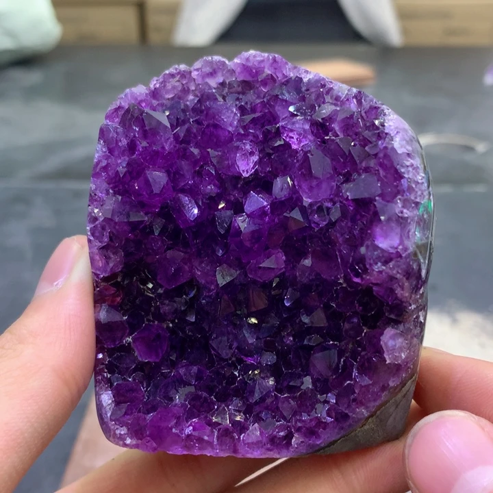 水晶紫晶未镶嵌紫晶569