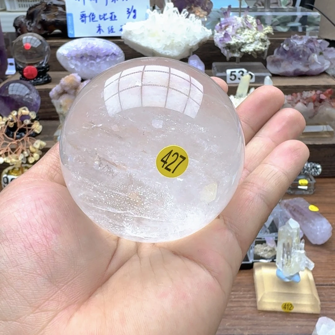 水晶未镶嵌珠宝半成品