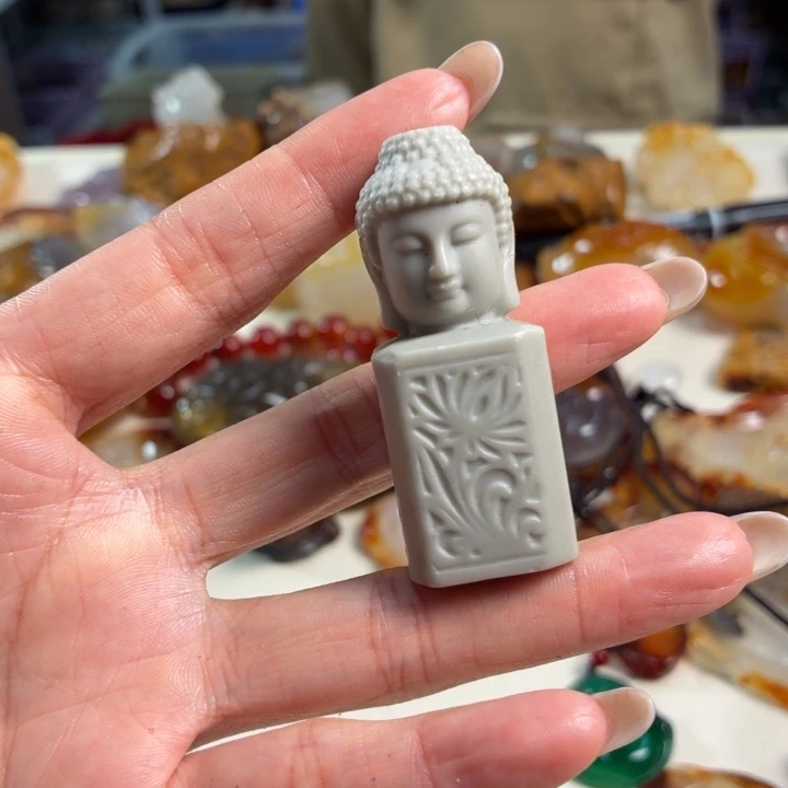 玛瑙/玉髓未镶嵌吊坠(不含链)