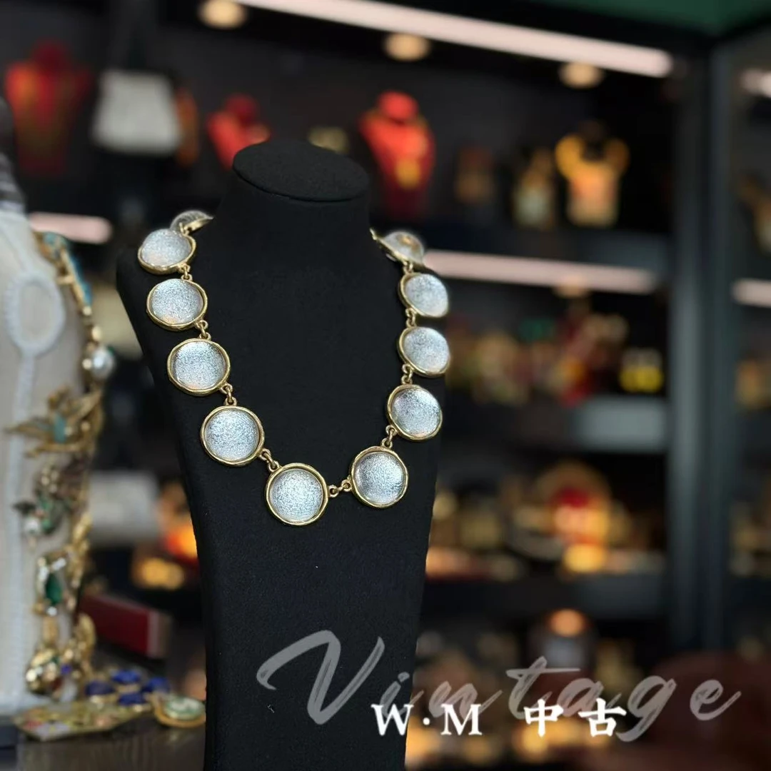 铜合金项链  W·M中古-vintage 项链