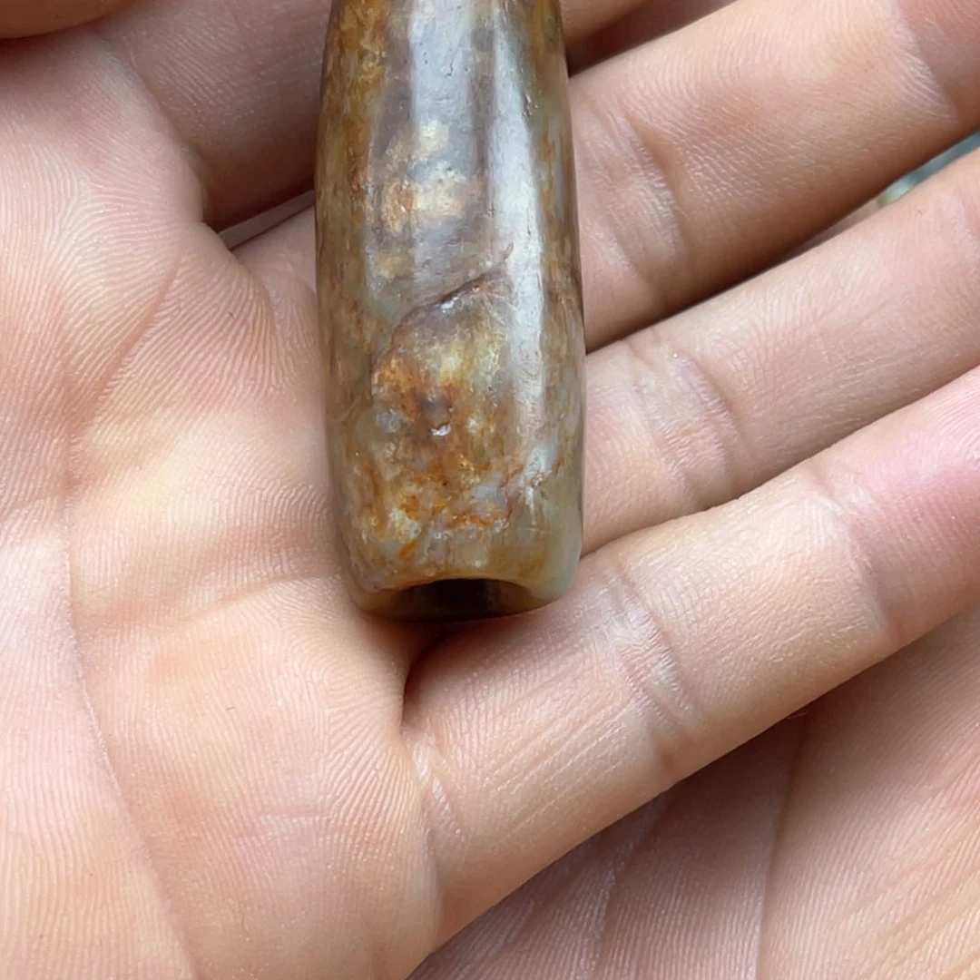 未镶嵌手链岫岩河磨玉（透闪石质玉）灰*