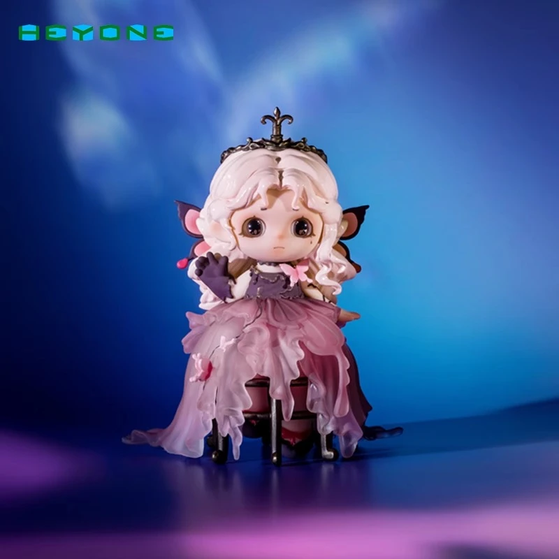 满满【拆盒】黑玩荞荞光与暗夜之歌手办摆件 潮玩盲盒代拆