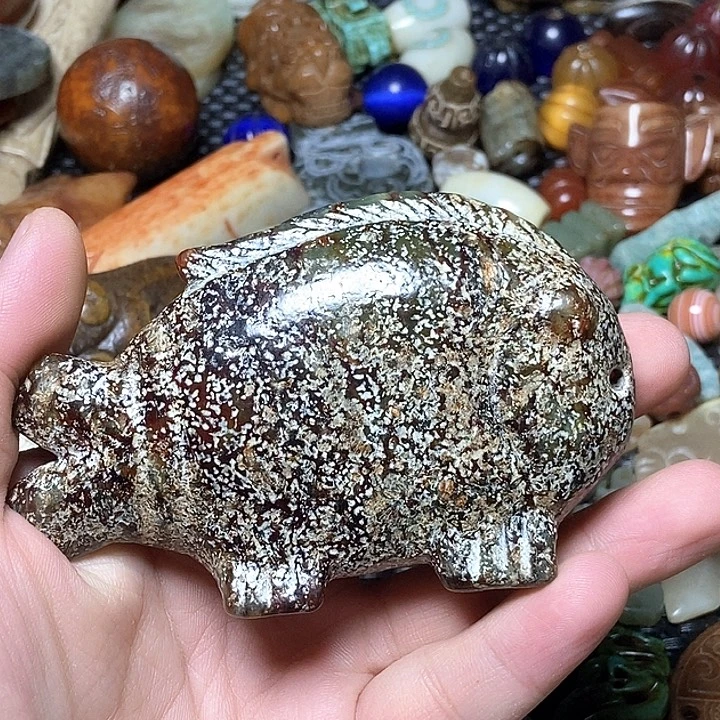 和田玉未镶嵌颈饰140