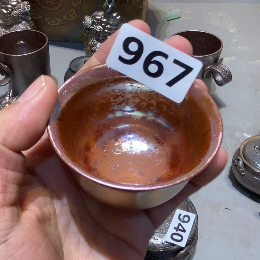 柴烧茶具陶瓷杯子