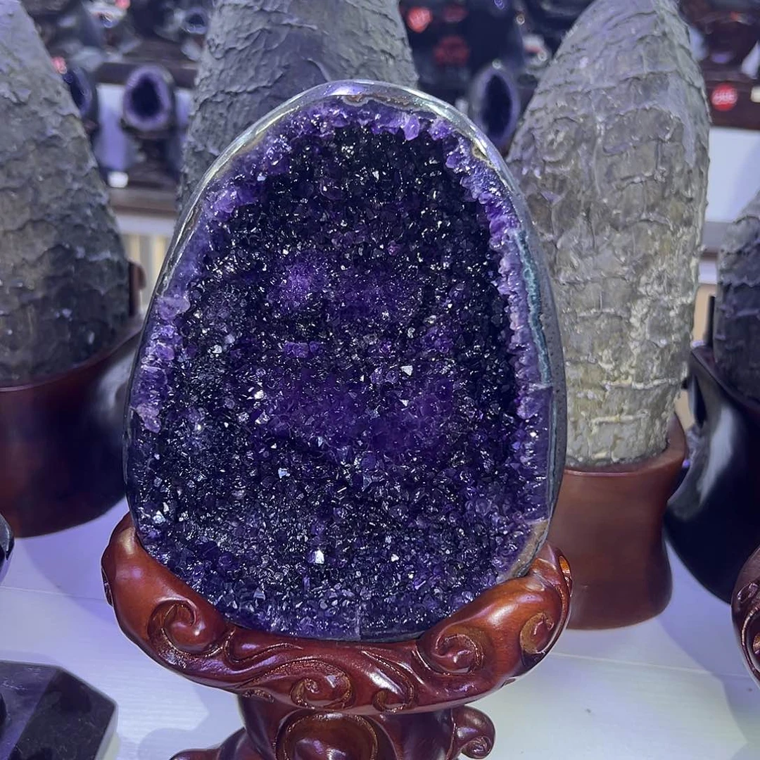 未镶嵌大型摆件（非配饰）紫晶