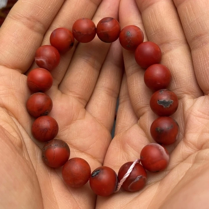 南红玛瑙手串11未镶嵌