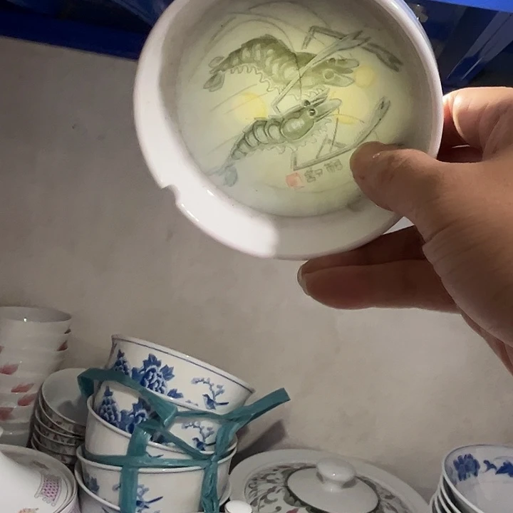 日用釉下五彩官窑瓷器