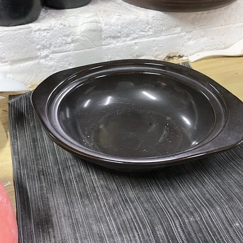 微瑕，明火，口径22厘米，高度5.5