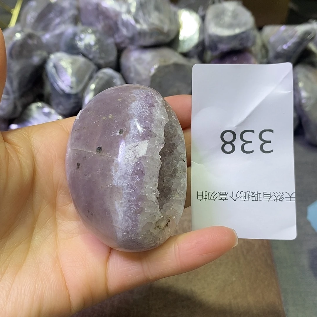 紫晶未镶嵌珠宝半成品