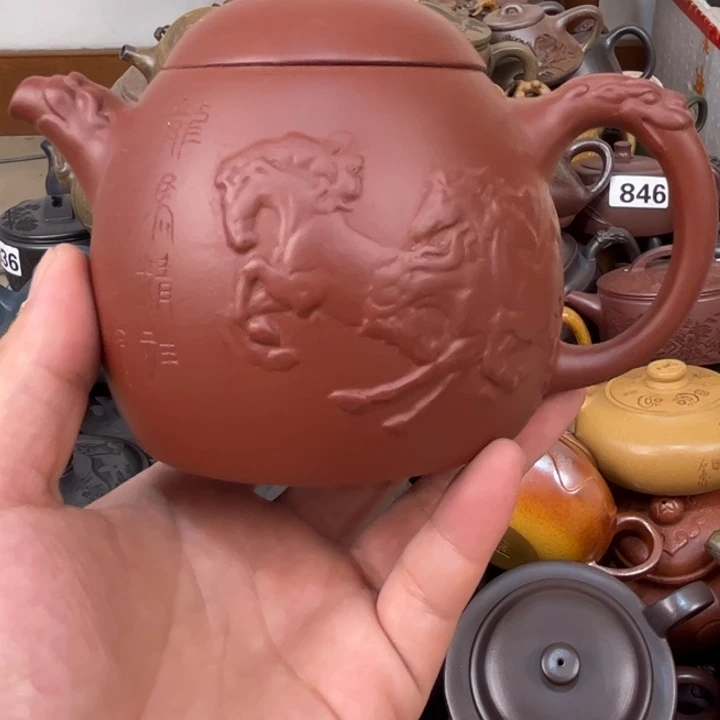 茶壶紫砂炸口紫砂壶