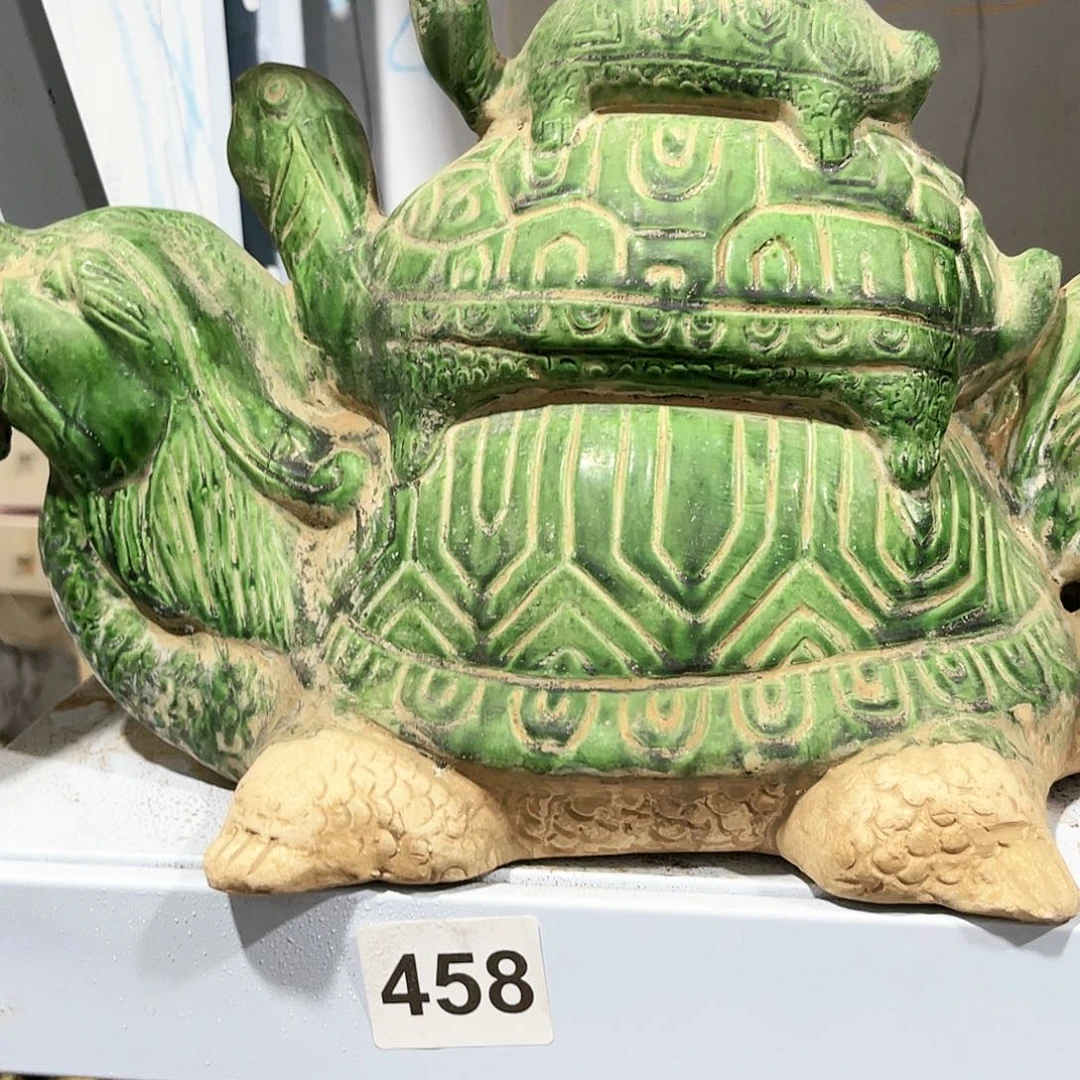 瓦当摆件摆件茶桌茶台Z*