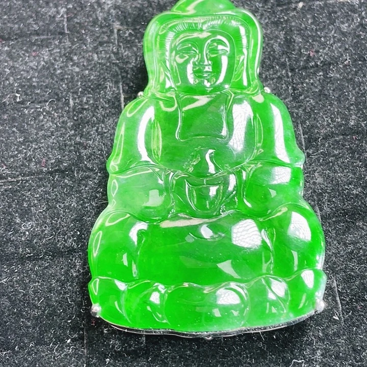 翡翠未镶嵌颈饰84