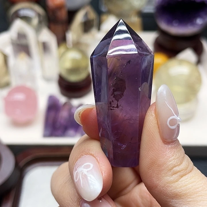 胖***崽水晶珠宝半成品未镶嵌1