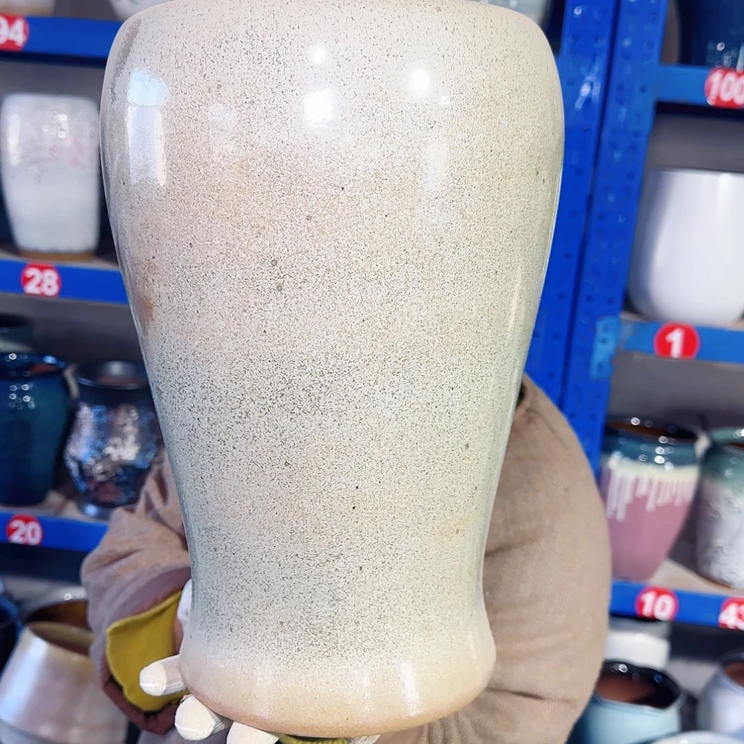 紫砂花盆高32口19