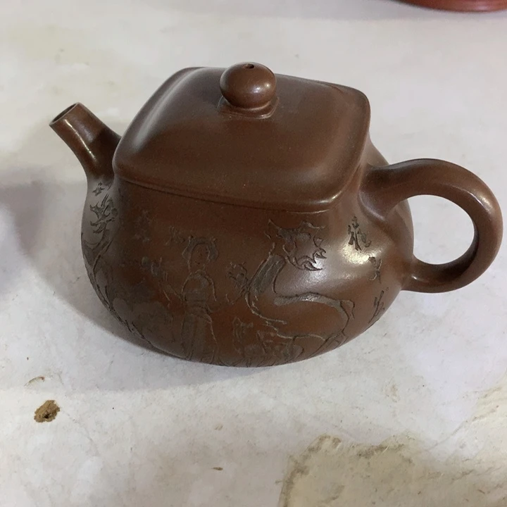 紫砂茶壶原矿手工110