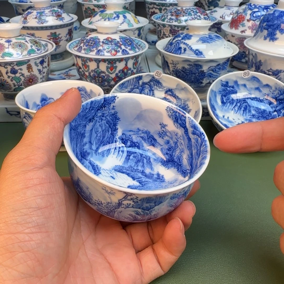 纯手绘纯手工茶具92