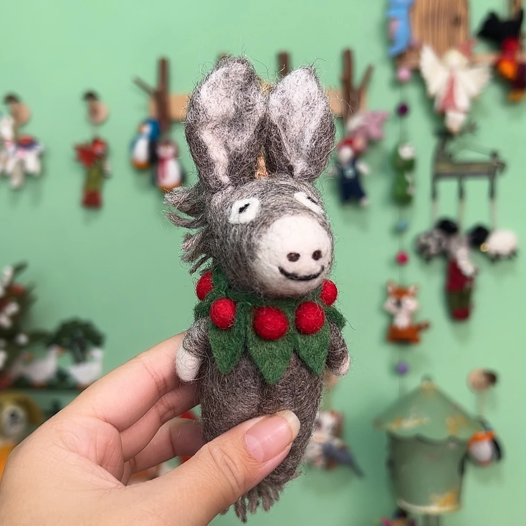 尼泊尔羊毛毡包挂