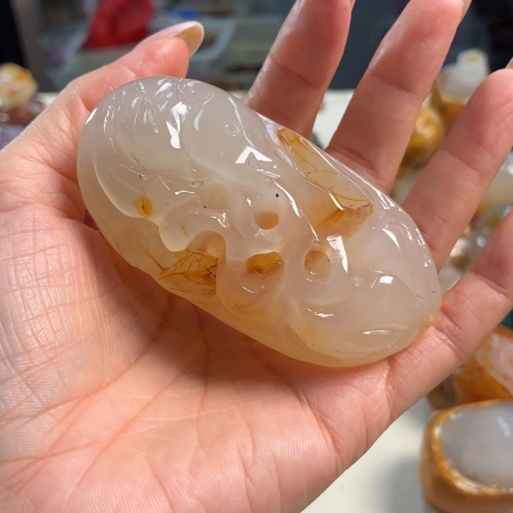 未镶嵌吊坠(不含链)玛瑙/玉髓