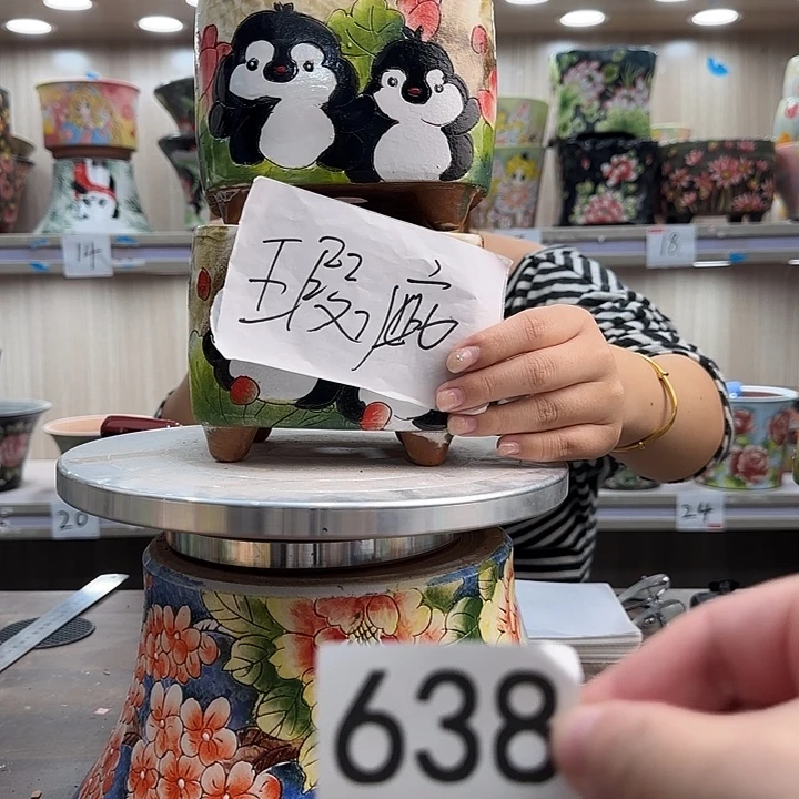 紫砂花盆瑕疵瑕疵638