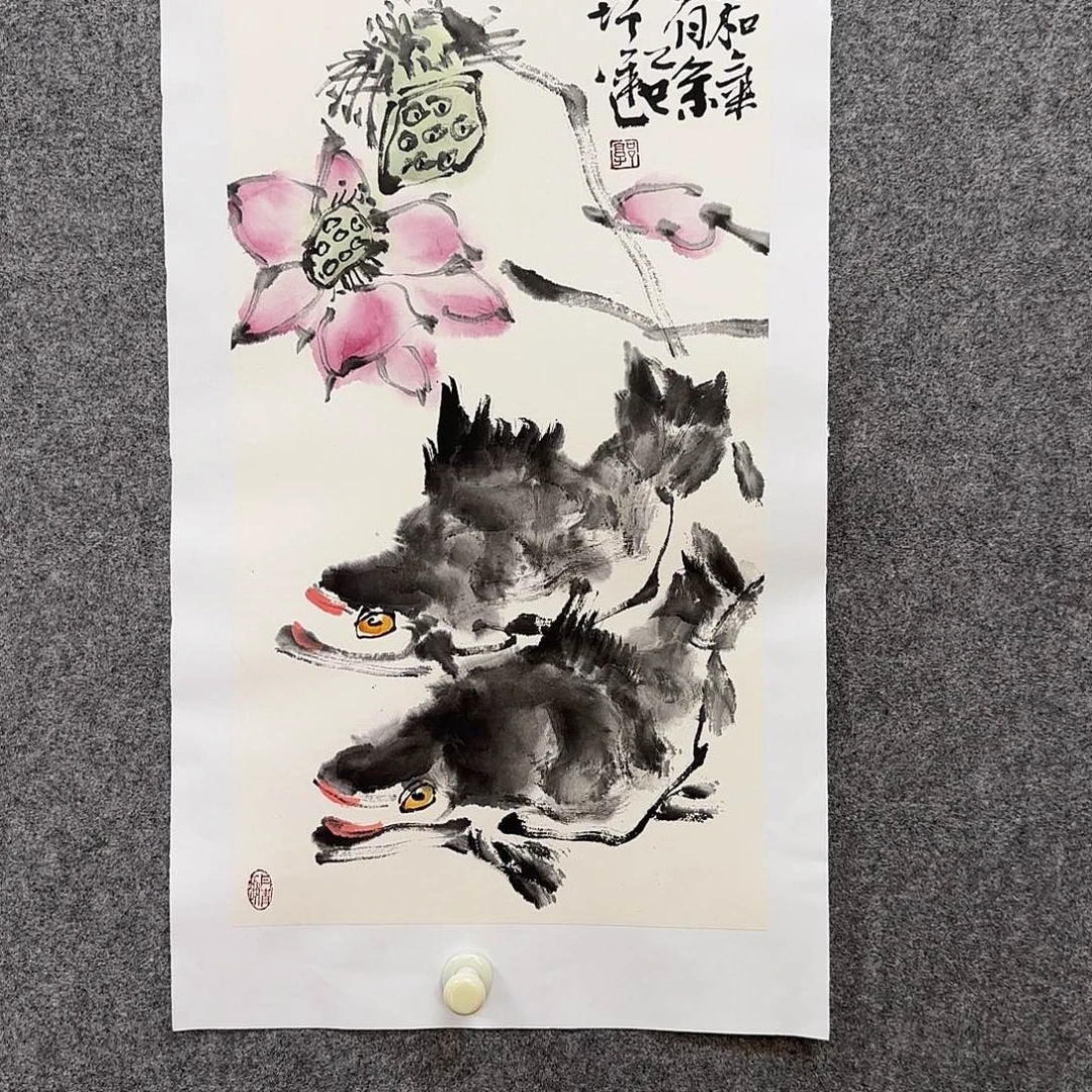 国画郭增运老师手绘作品