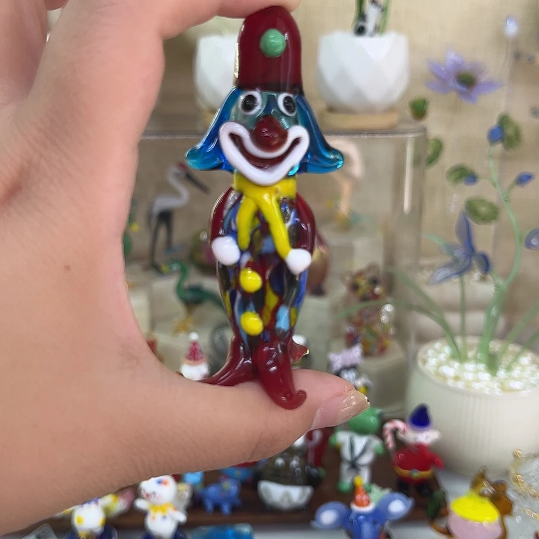 琉璃手工艺品琉璃小丑