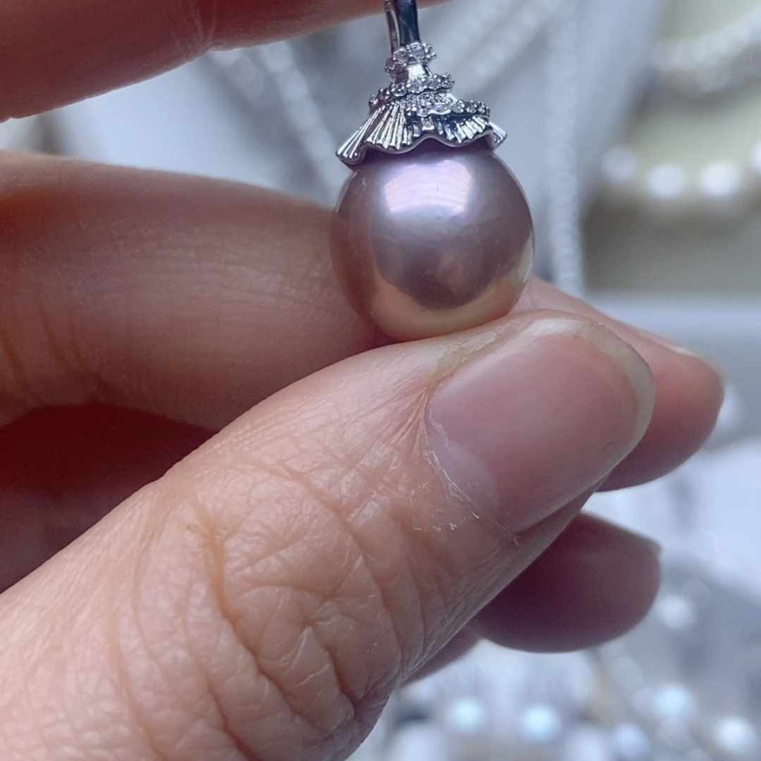 未镶嵌吊坠淡水珍珠