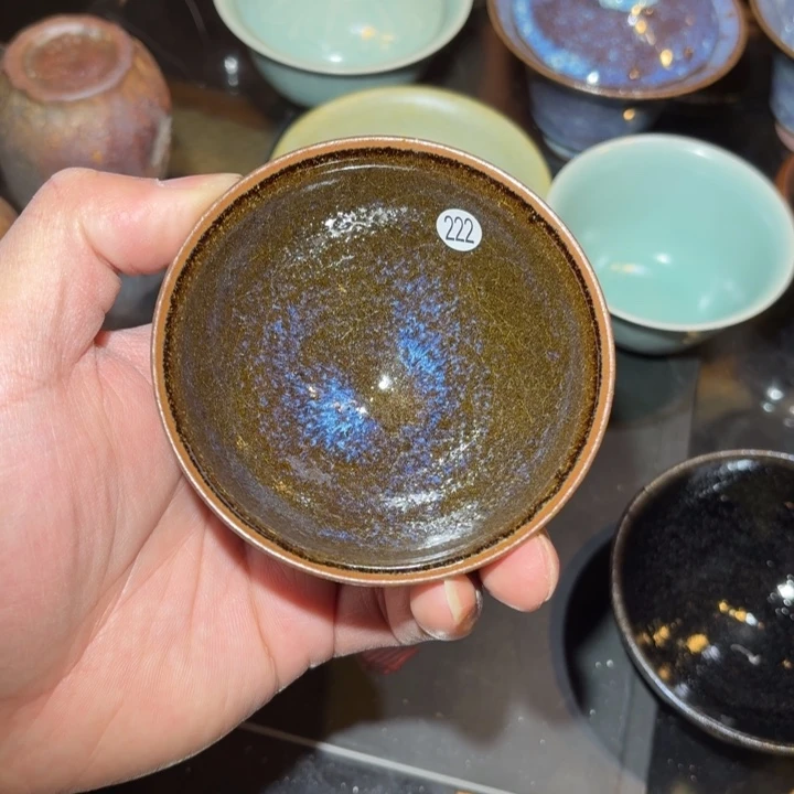 茶盏建窑建盏主人杯