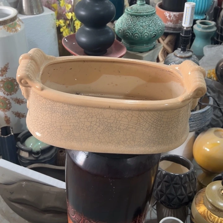 瓶高度12厘米口径29厘米微瑕捡漏