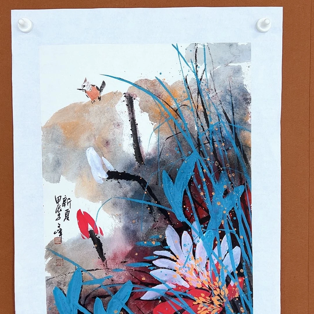 国画李文峰的作品