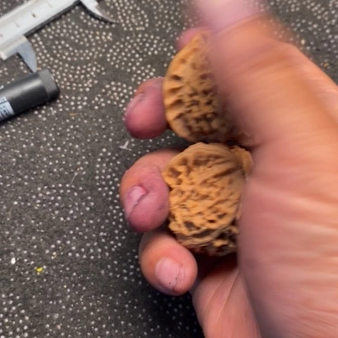 文玩核桃把件宫灯10