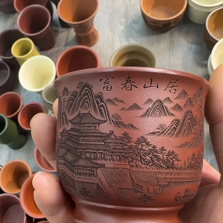 茶杯紫砂全手工制作工艺